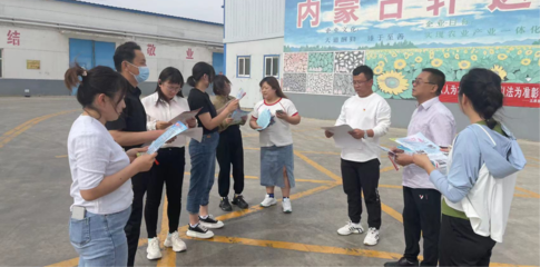 普法先行，服務發展——五原縣自然資源局開展“法制宣傳進企業，法律咨詢服務”活動
